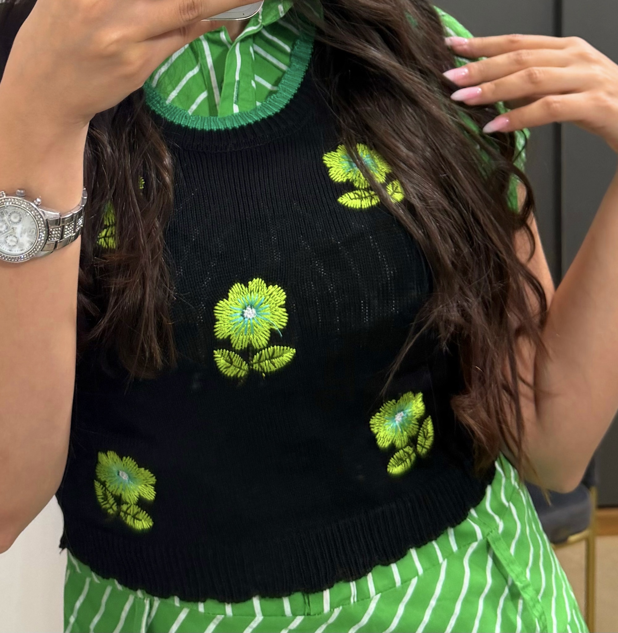 تاپ زنانه بافت وارداتی