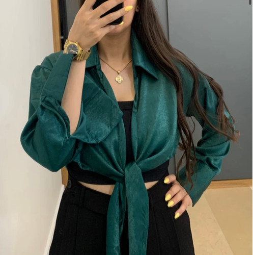 شومیز مجلسی گره ای